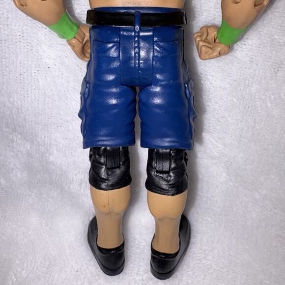 WWE John Cena 7 Inch Action Figures 2013 NEVER GIVE UP Green Bands Mattel Inc. - Picture 6 of 9